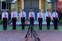 Bentuk Disiplin dan Karakter Sejak Dini, CPNS Rutan Sumenep Ikuti Pelatihan Baris-Berbaris, Kamis (17/07/2025)