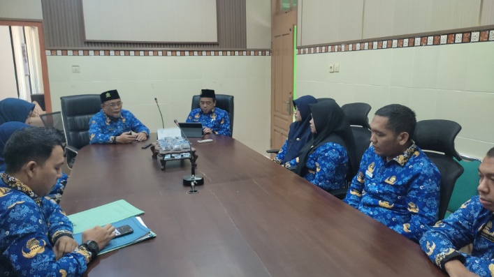 Kemenag Sumenep Gelar Rapat Evaluasi PTSP untuk Perkuat Zona Integritas Menuju WBK dan WBBM