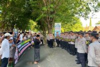 Aksi Damai Dukung Polres Sumenep Dikawal Humanis, Situasi Tetap Kondusif