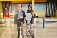 Pelapor Hosriyani dan Kuasa Hukum Sulaisi Abdurrazaq Usai Melaporkan Intimidasi