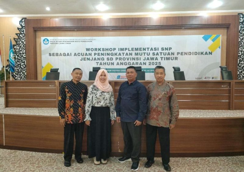 Empat Utusan Dinas Pendidikan Sumenep Ikuti Workshop Peningkatan Mutu SD di BPPMP Jatim
