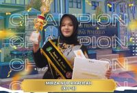 Mirza Nur Khafifah Sabet Juara 3 Duta GenRe 2025, Bukti SMAN 1 Sumenep Cetak Generasi Visioner!