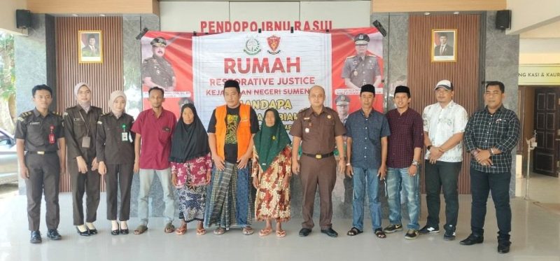 Kejari Sumenep Lakukan RJ Kasus Narkoba Ringan di Rumah RJ Ibnu Rasu'i Desa Pabian