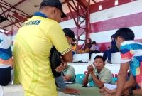 Kericuhan Sebelum Pertandingan PSHW di Stadion A. Yani Pangligur Sumenep 
