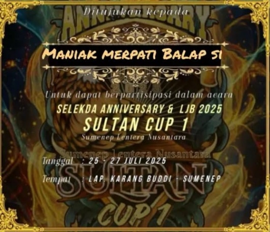Meriahkan Dunia Merpati Balap, Sumenep Gelar “Sultan Cup 1” Berhadiah Puluhan Juta Rupiah