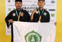 Dua Santri Nasyrul Ulum Sabet Juara di Kejurcab Pagar Nusa Sumenep 2025