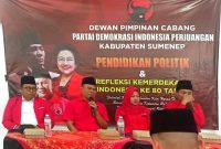 Kobarkan Semangat Nasionalisme, DPC PDI Perjuangan Sumenep Gelar Upacara HUT ke-80 RI dan Refleksi Kemerdekaan