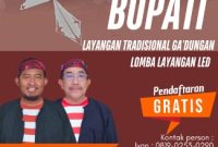 Semarak HUT RI ke-80, Team RRT Aeng Tong Tong Gelar Lomba Layangan LED Bertajuk “Ngunjuk Lajengan Abareng Bupati Sumenep”