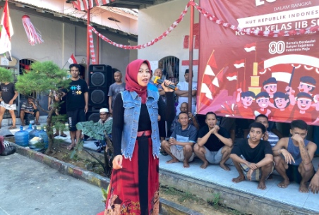 Lantunan Nada Kemerdekaan dari Balik Rutan: Lomba Karaoke Semarak Warnai HUT RI ke-80 di Sumenep