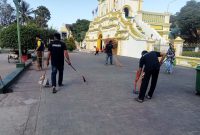 Bakti Sosial Warga Binaan Rutan Sumenep di Masjid Jamik Tebar Pesan Damai dan Kepedulian, Jum'at (08/08/2025)