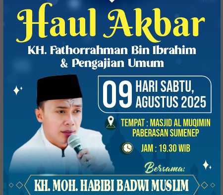 Jangan Lupa Nanti Malam! Paberasan Gelar Haul Akbar dan Pengajaran Umum