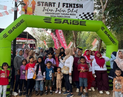 Jalan-Jalan Sehat Taruna Muda Pamolokan: Satu Tahun Menyulut Semangat Kebersamaan
