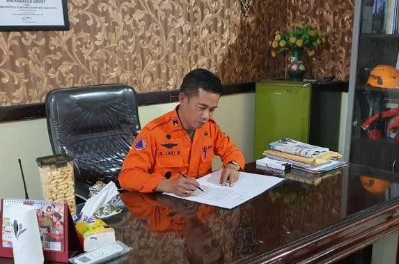 Kepala Pelaksana (Kalaksa) BPBD Kabupaten Sumenep, Achmad Laily Maulidi 