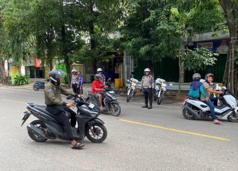 Satlantas Polres Sumenep Gelar Patroli Trail “Tantu Pagelaran” di Jalur Rawan Kecelakaan