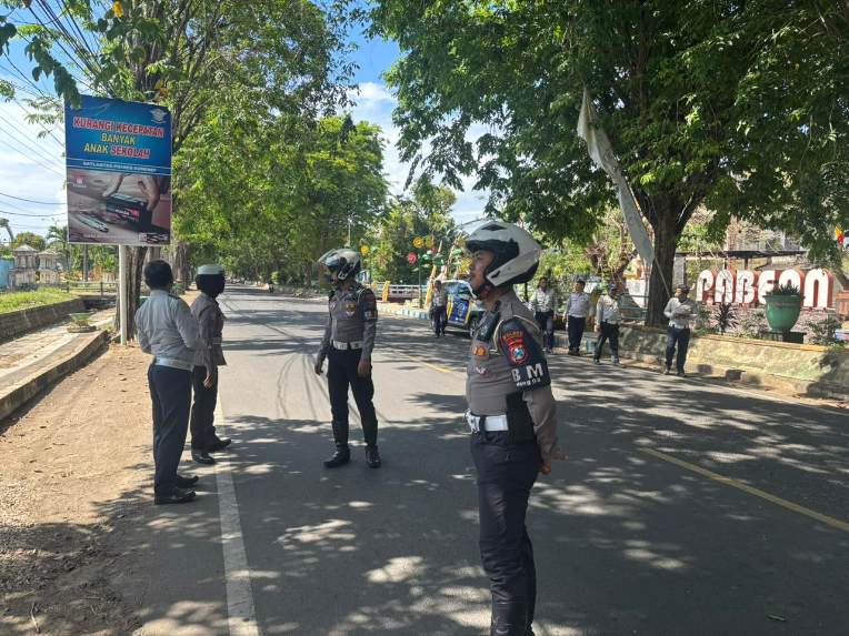 Satlantas Polres Sumenep Tetapkan Titik Rambu KTL, Wujudkan Kota Tertib dan Nyaman Berlalulintas