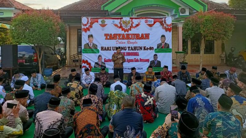 Kemenag Sumenep Gelar Tasyakuran, Tutup Rangkaian Peringatan HUT ke-80 RI
