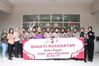 Kegiatan Donor Darah Polwan Polres Sumenep 