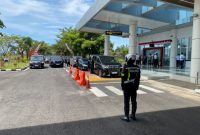 Profesional dan Humanis Satlantas Polres Sumenep Sukses Amankan Kunjungan Menkes RI