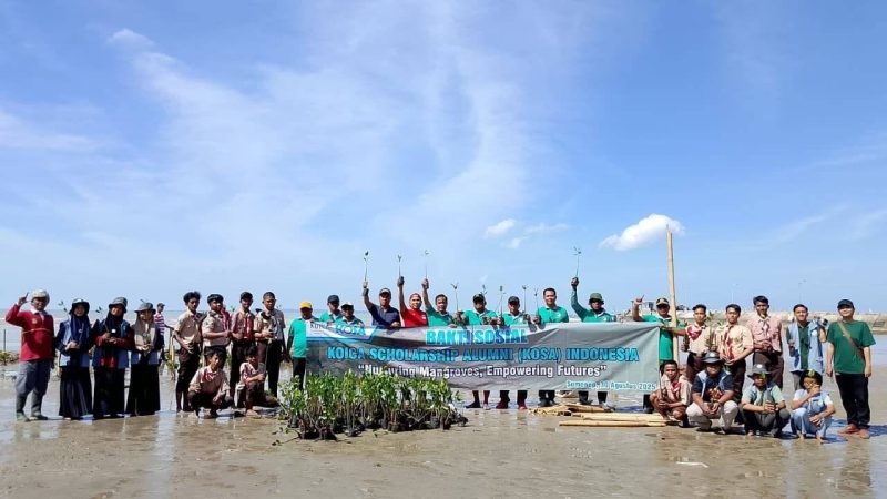 Kolaborasi KOICA, KOSA dan Pemkab Sumenep Hijaukan Pesisir dengan 10.500 Mangrove, Sabtu (30/08/2025)