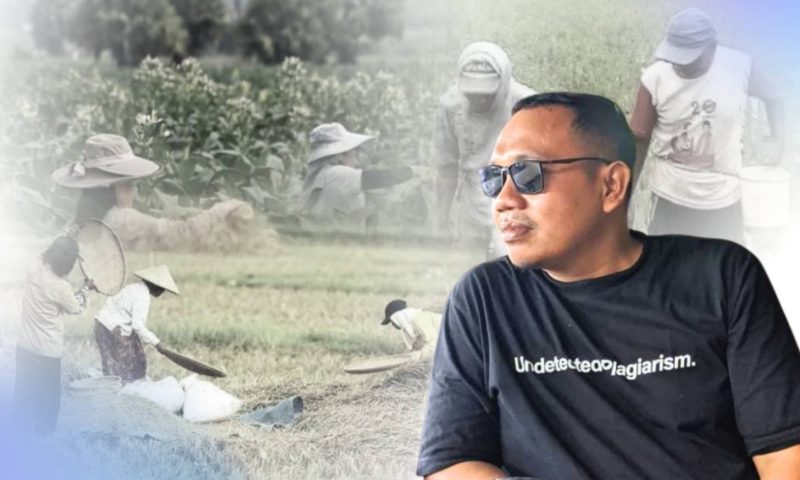 Inyoman Sudirman, Tokoh Masyarakat Dan Petani Rubaru 