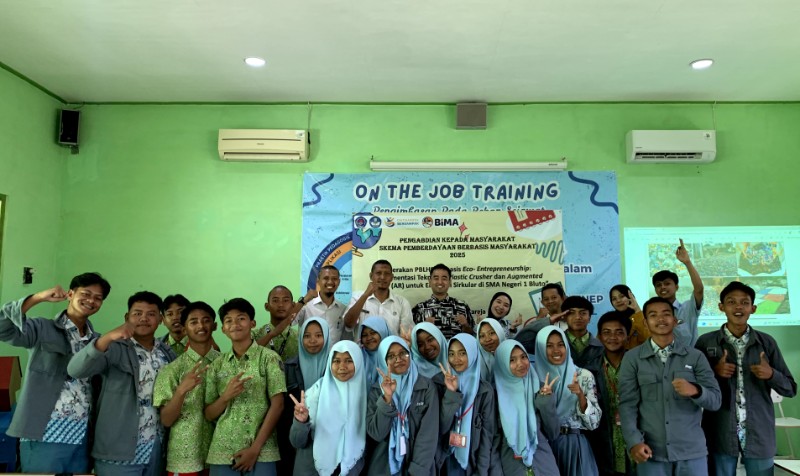 SMAN 1 Bluto Jadi Pusat Inovasi Eco-Entrepreneurship, Generasi Muda Siap Jadi Motor Ekonomi Sirkular