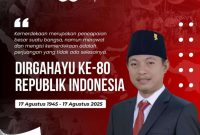 Hosnan Ajak Warga Sumenep Rawat Kemerdekaan di Momen HUT RI ke-80: Perjuangan Belum Selesai
