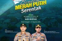 Ajakan Kapolres dan Wakapolres Sumenep: Kibarkan Merah Putih Serentak, Satukan Langkah Menuju Indonesia Maju
