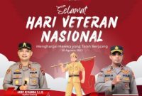 Polres Sumenep Ajak Masyarakat Teladani Perjuangan Pahlawan di Hari Veteran Nasional 2025