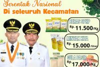 Bupati Fauzi dan Wabup Imam Hasyim Hadirkan Pasar Murah Serentak di Seluruh Kecamatan Sumenep