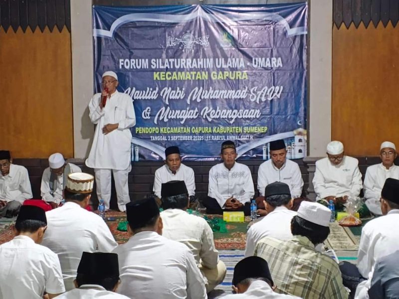 Munajat Kebangsaan di Gapura: Ulama-Umaro Bersatu Doakan Keselamatan Bangsa
