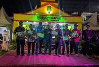Foto Bersama Kadisbudparpor Sumenep H. Moh. Ikhsan Bersama Para Pemenang Di MFC 2025