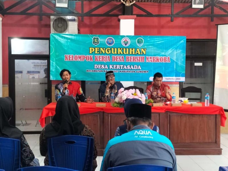 Desa Kertasada Resmi Kukuhkan Desa Bersinar, Komitmen Bersama Lawan Narkoba
