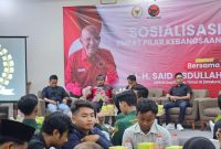 Bangkitkan Nasionalisme! Said Ajak Mahasiswa Sumenep Hidupkan Empat Pilar