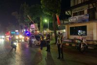 Suasana Patroli Skala Besar Digelar Polres Sumenep 