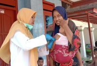 PKM Legung Timur Gencarkan ORI Campak, Capaian Masih di Angka 62%