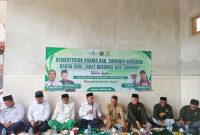 Launching Kampung Zakat 2025: Wujud Kolaborasi Kemenag, BAZNAS dan MWCNU Gapura