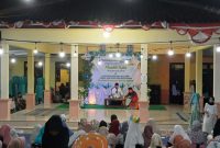 Gebyar Maulid Nabi & Pelepasan Mahasiswi KKN STAI Nurud Dhalam Ganding di Desa Aeng Baja Kenek