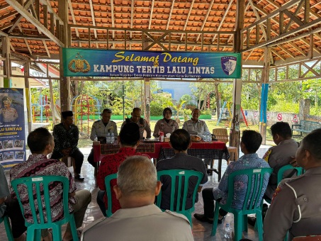 Penilaian Kampung Tertib Lalin, Polres Sumenep Bangun Kesadaran dari Desa