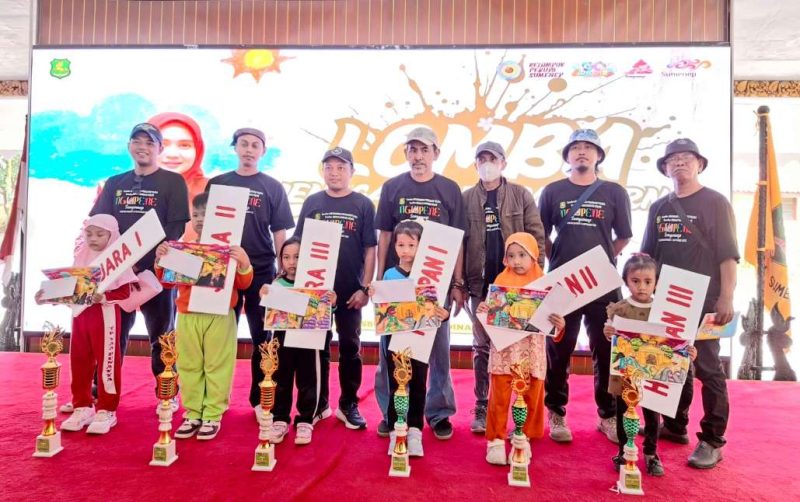 Generasi Emas Berprestasi: Berikut Daftar Juara Lomba Menggambar dan Mewarnai CoE Sumenep 2025