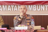 Kapolres Sumenep AKBP Rivanda SIK 