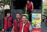 Polda Jatim Gelar Gerakan Pangan Murah di Pasar Sukodono, 5 Ton Beras Ludes Diserbu Warga