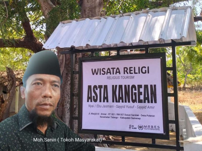 Moh. Sanin, sesepuh sekaligus Kepala Dusun Sarotak