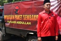 Peduli Wong Cilik, MH Said Abdullah Salurkan Sembako Lewat PAC PDI Perjuangan Lenteng