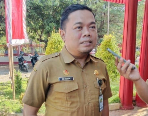 Kasubid Pengendalian dan Evaluasi Bidang P3EPD (Pajak, Pungutan, dan Pengelolaan Pendapatan Daerah) Eko Sulistyo, S.Sos, 