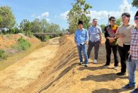 Komisi III DPRD Sumenep melakukan inspeksi mendadak (sidak) terhadap dua proyek penanganan banjir