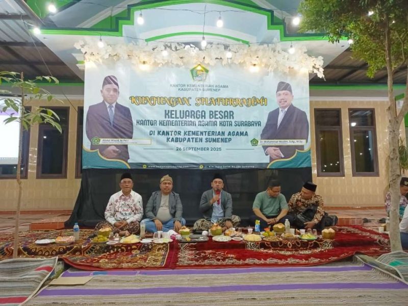 Suasana Penuh Keakraban, Kemenag Surabaya Datang ke Sumenep: Bahas Sinergi Layanan Keagamaan di Era Digital