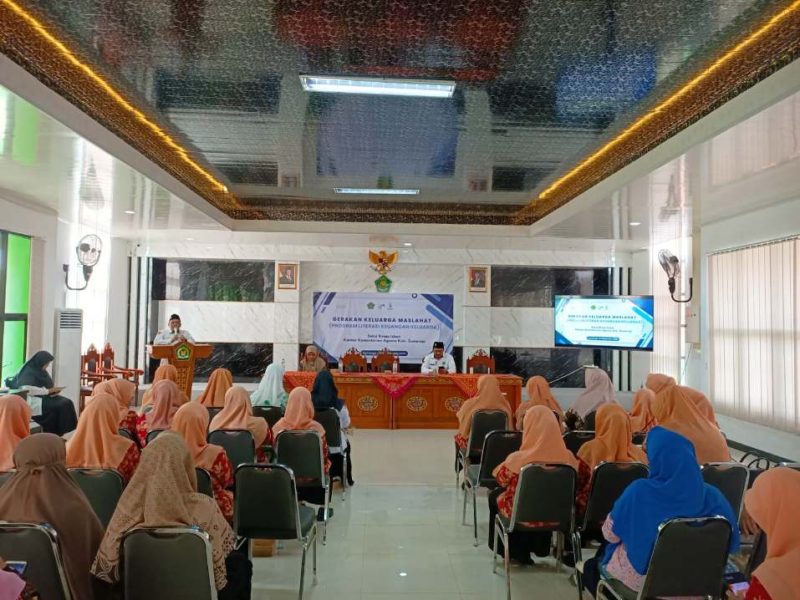 Kemenag Sumenep Dorong Literasi Keuangan, Bekali Keluarga Jadi Pilar Ekonomi Maslahat