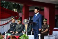 Bupati Sumenep Dr. H. Achmad Fauzi Wongsojudo, S.H., M.H., Saat Memimpin Upacara Peringatan Hari Kesaktian Pancasila Tahun 2025