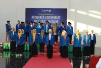 PMII Resmi Dilantik, Rektor UNIBA: Mereka Suluh yang Menghidupkan Kampus