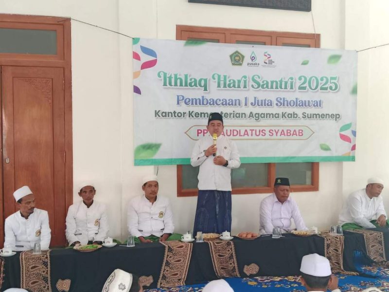 Ithlag Hari Santri 2025: Kemenag Sumenep Teguhkan Peran Santri dalam Moral dan Spiritualitas Bangsa